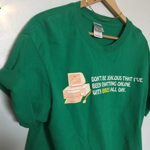 Cropped Slogan T